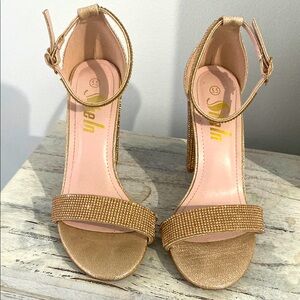 Gold Women's Heels